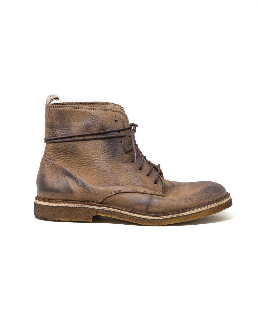 Wally Walker Astorflex – stivale uomo in pelle trattamento vintage Bootflex 1124 Ebano Qualità Garantita