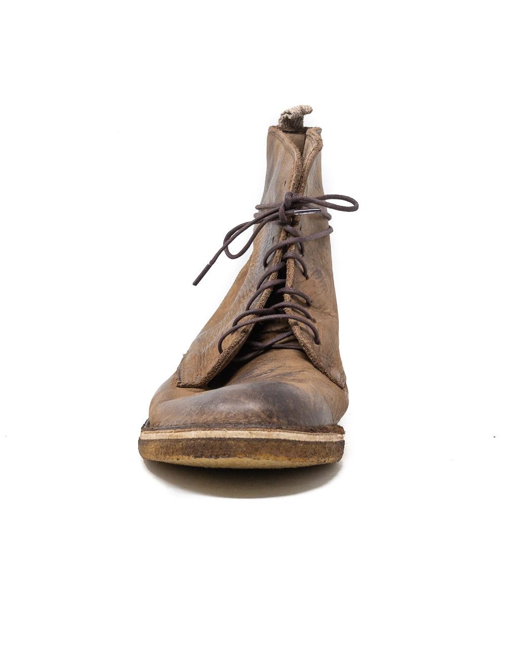 Wally Walker Astorflex – stivale uomo in pelle trattamento vintage Bootflex 1124 Ebano Qualità Garantita