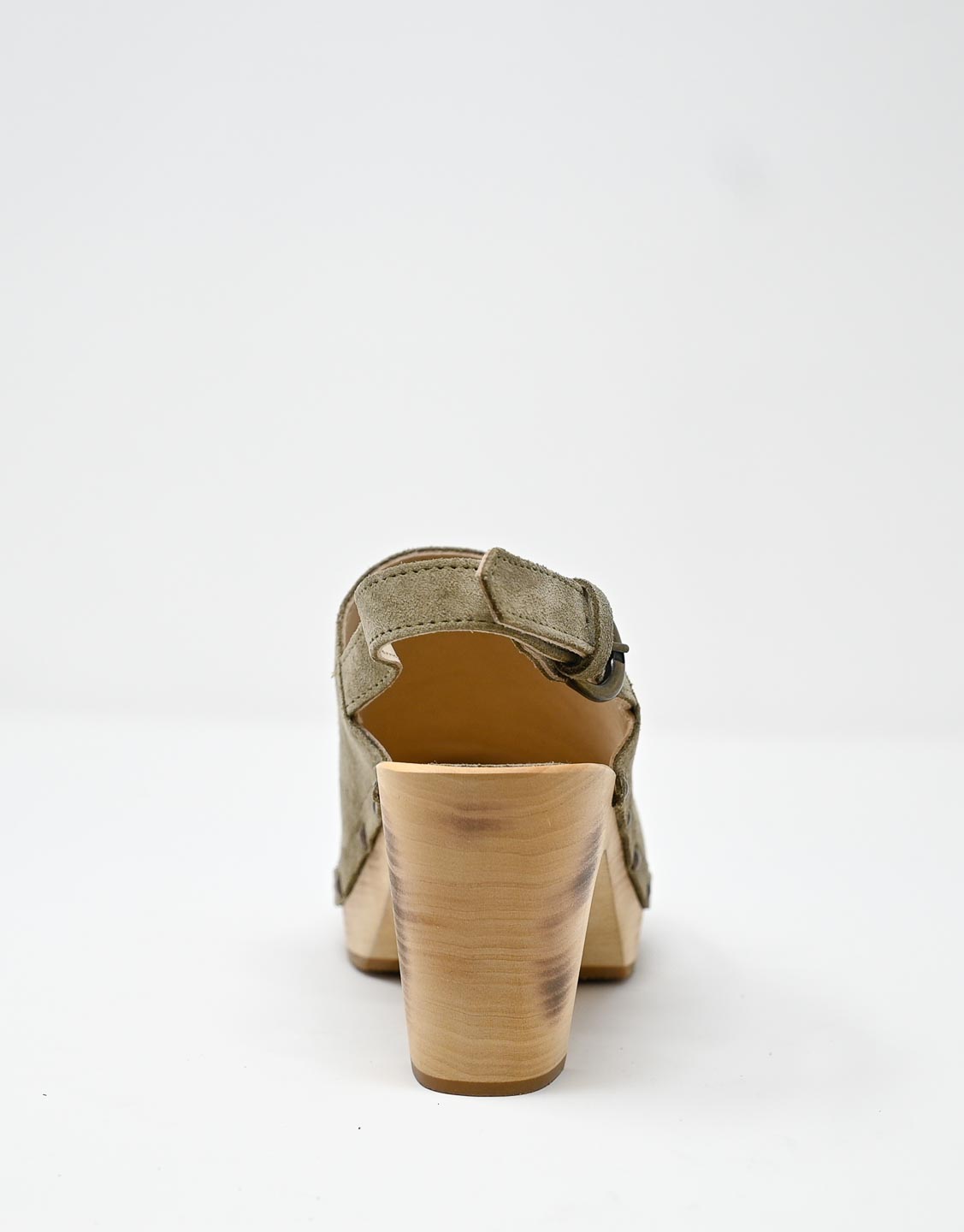 Wally Walker zoccolo in pelle scamosciata stone Olandflex by astorflex Consegna Veloce