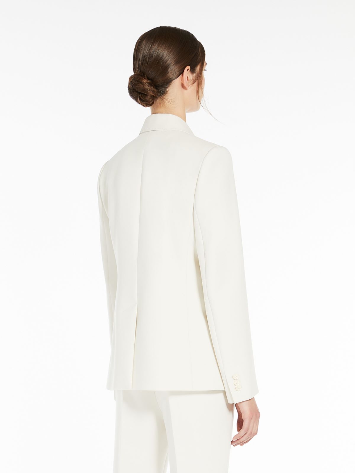Weekend Blazer monopetto in tela di mista lana Saldi Di Fabbrica
