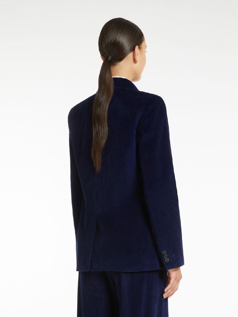 Weekend Blazer doppiopetto in velluto Nuova