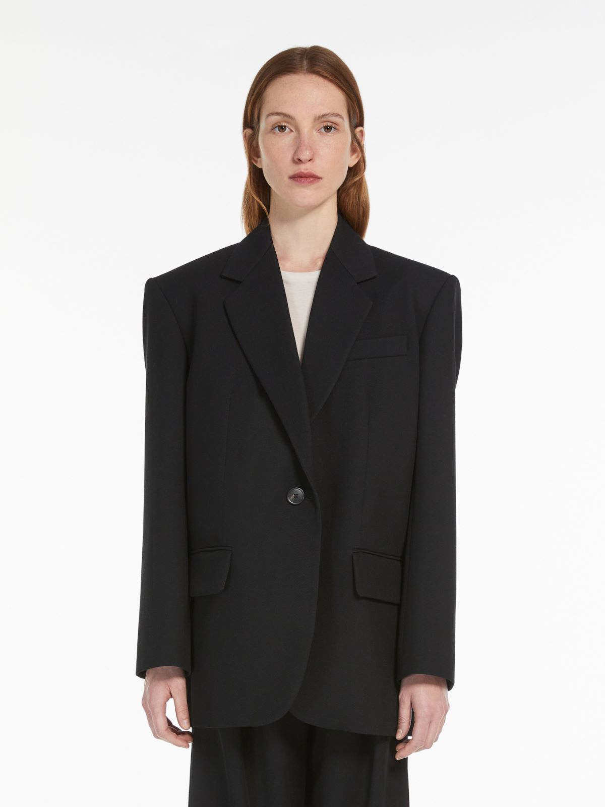 Weekend Blazer oversize in mista lana Moda