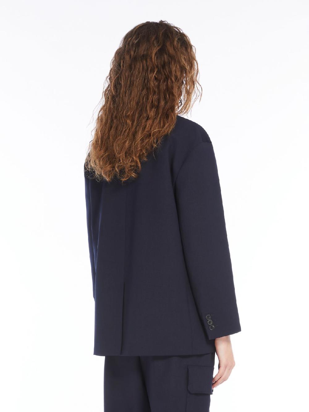 Weekend Blazer over in gabardina mista lana Italia