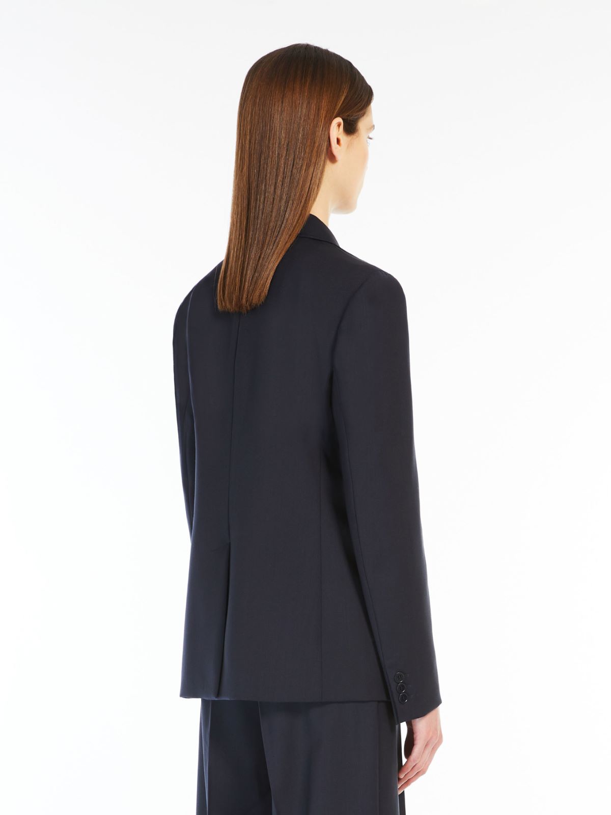 Weekend Blazer in lana natural stretch In Linea