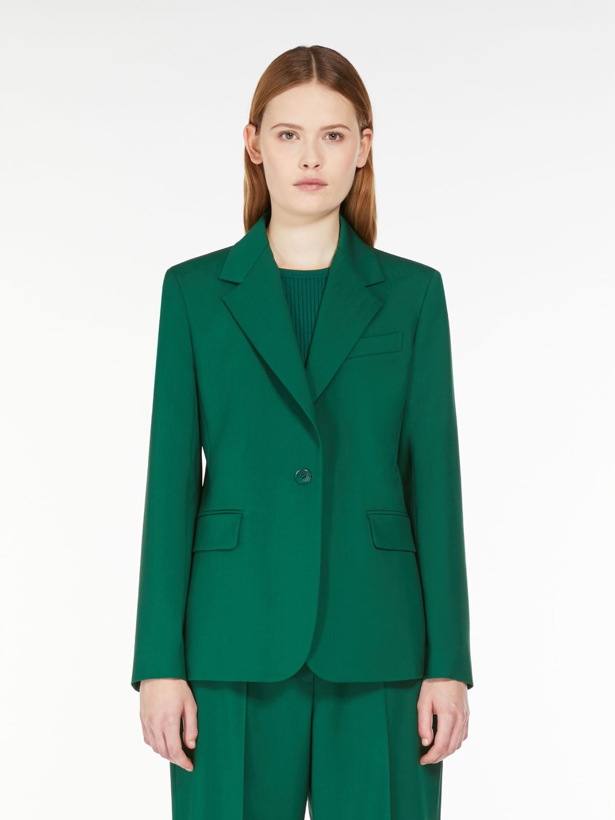 Weekend Blazer in lana natural stretch Negozi Online