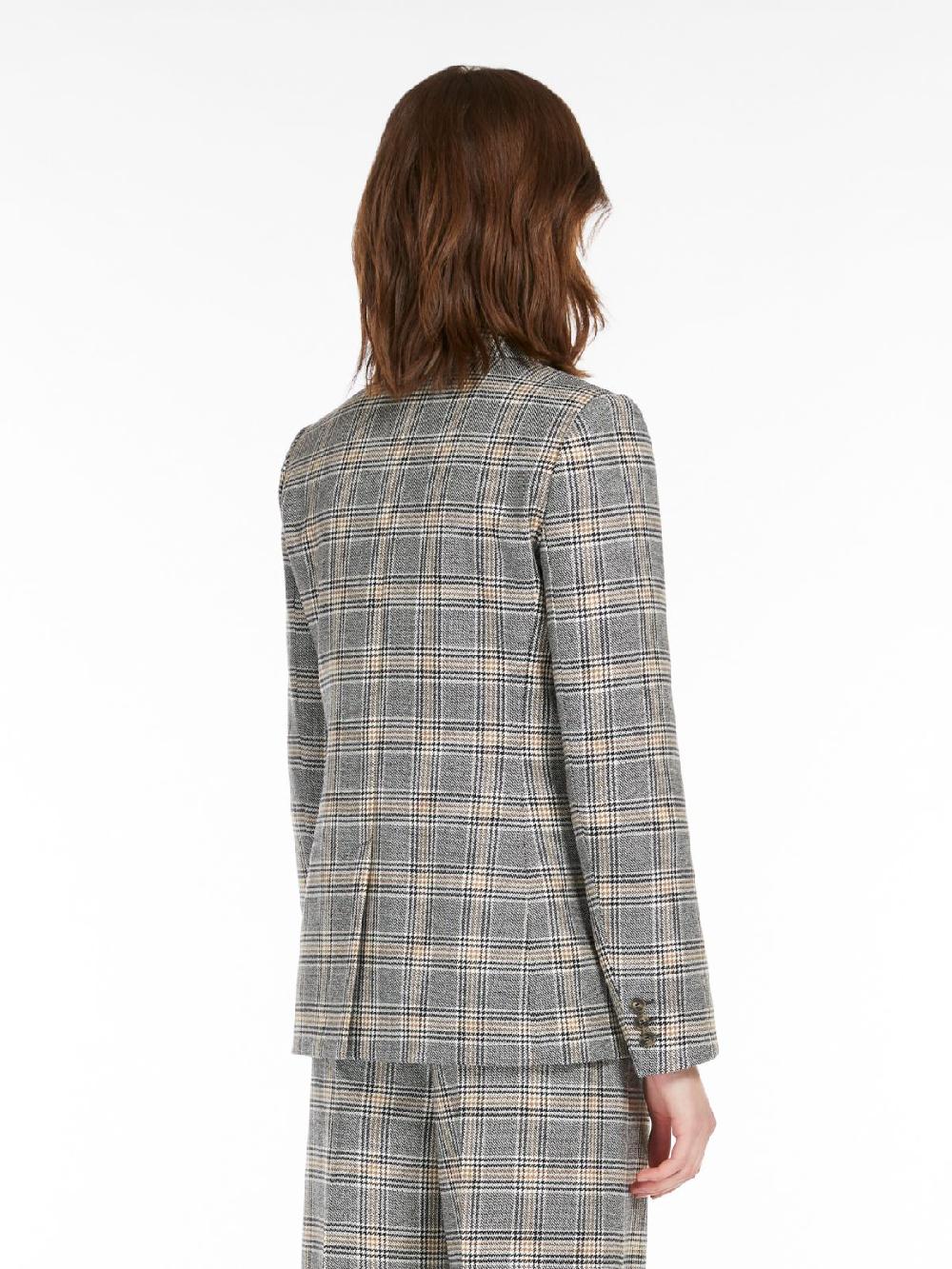 Weekend Blazer in lana disegnata Promozione Limitata