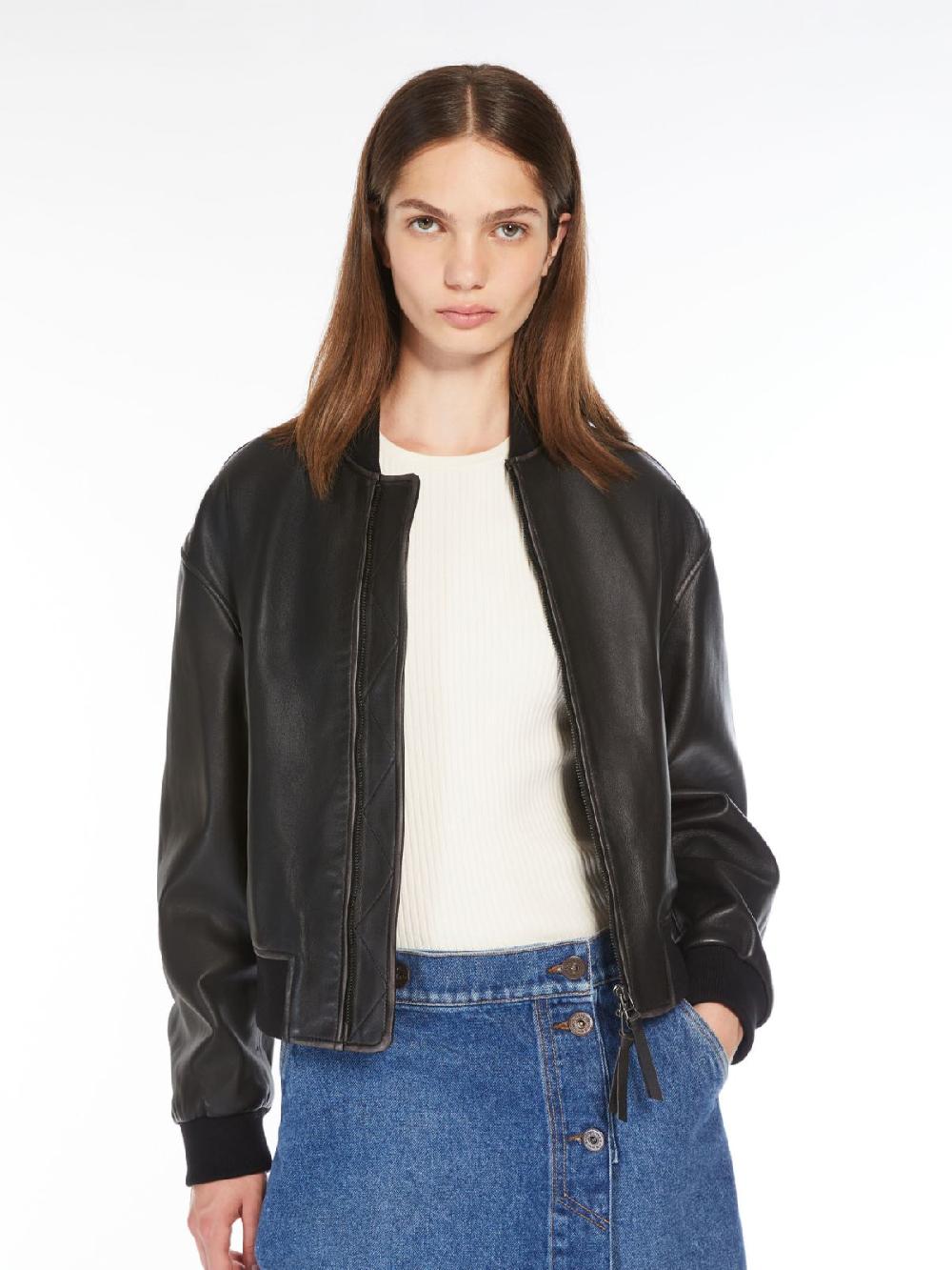 Weekend Bomber in nappa Prezzo Ridotto