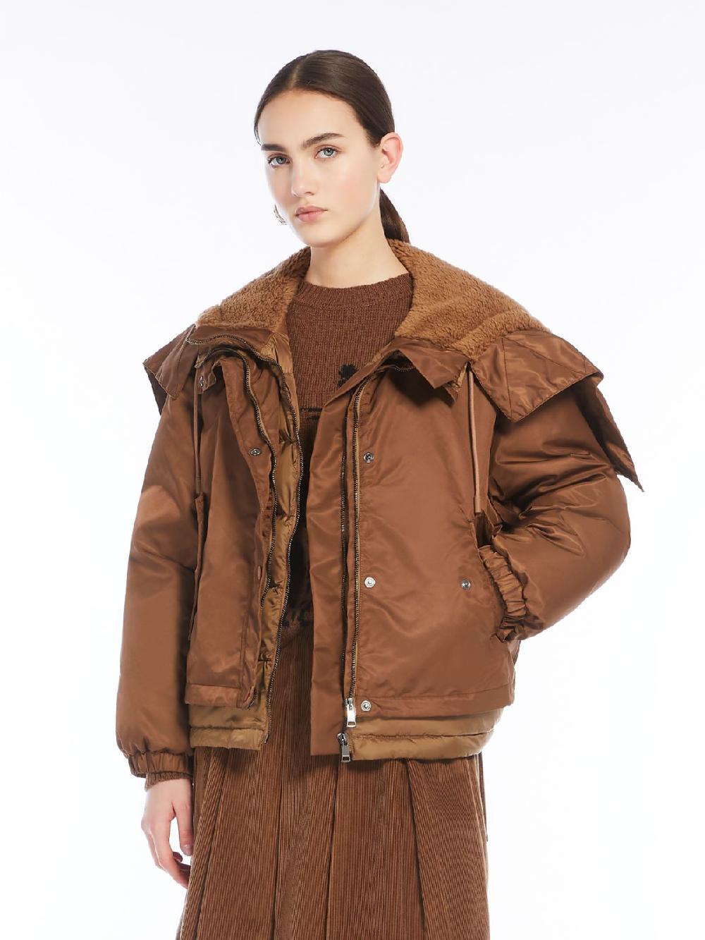 Weekend Parka in twill antigoccia Outlet