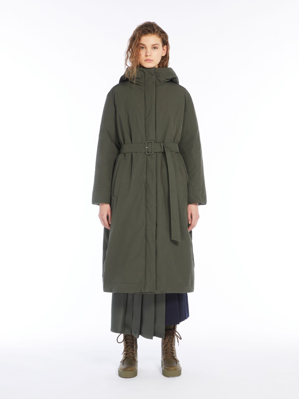 Weekend Parka reversibile in cotone tecnico antigoccia Negozio