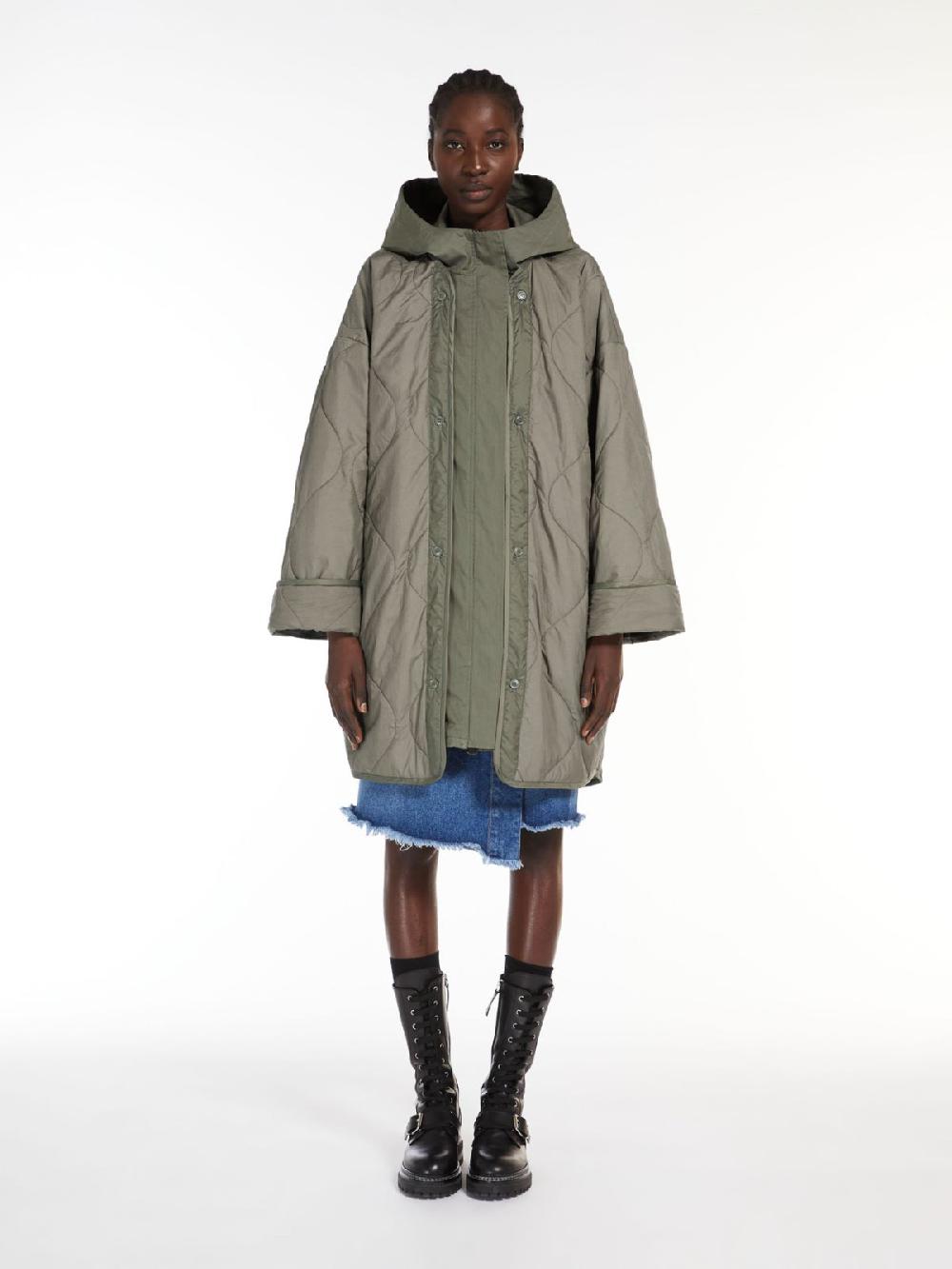 Weekend Parka reversibile in cotone antigoccia Nuova