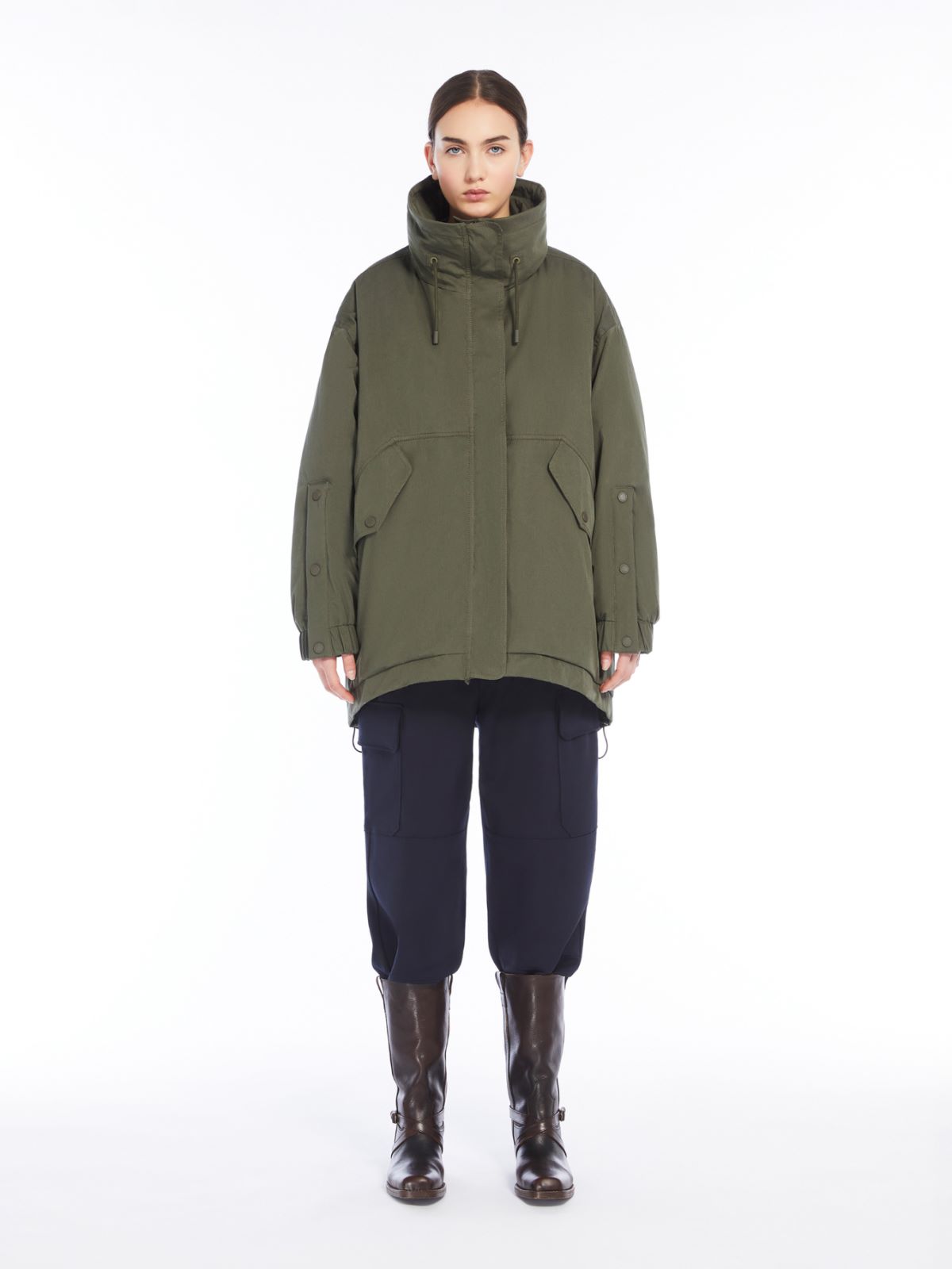 Weekend Parka reversibile in tessuto antigoccia 2025