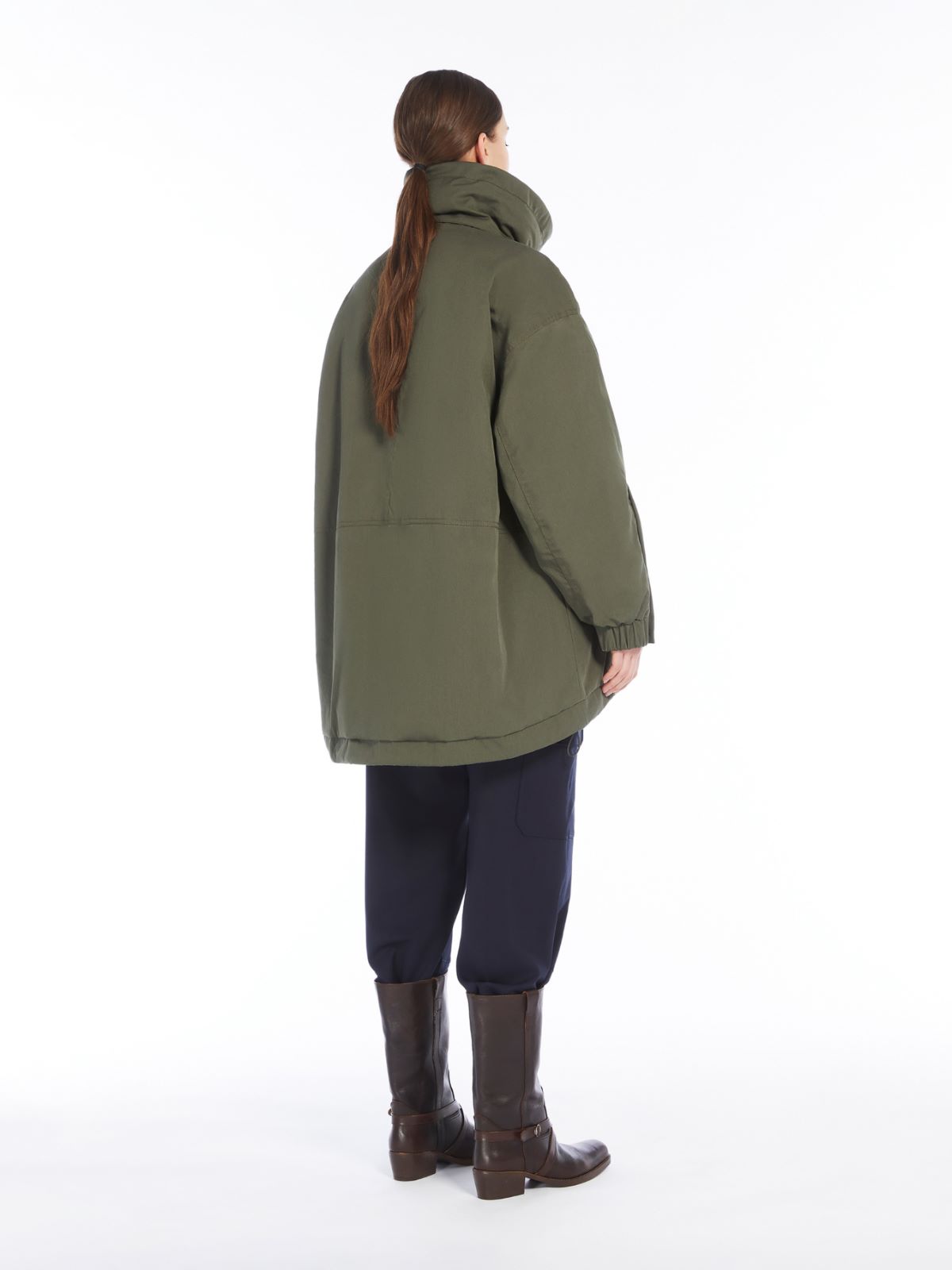 Weekend Parka reversibile in tessuto antigoccia 2025