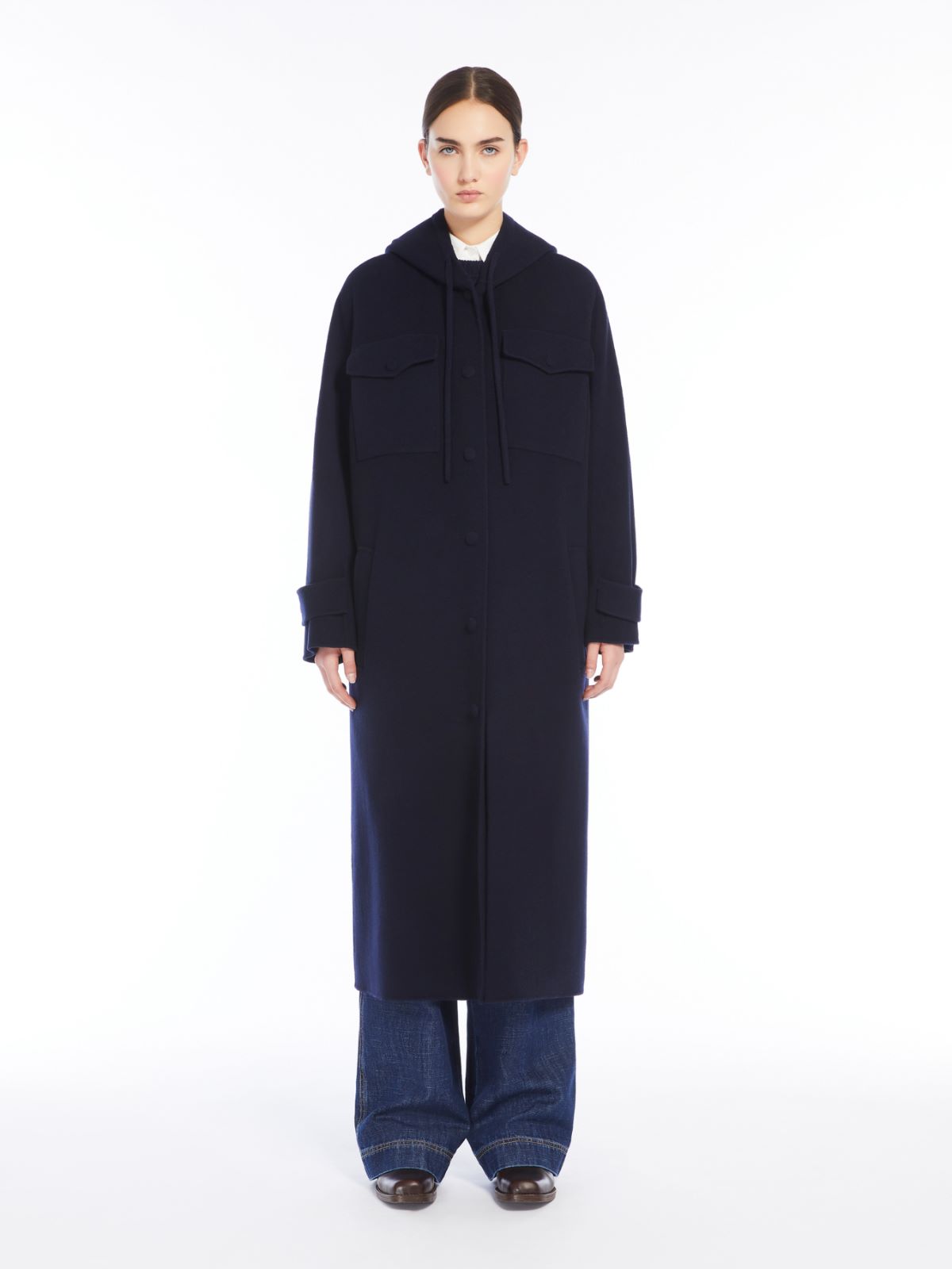 Weekend Cappotto lungo in drap di lana Affare Del Giorno