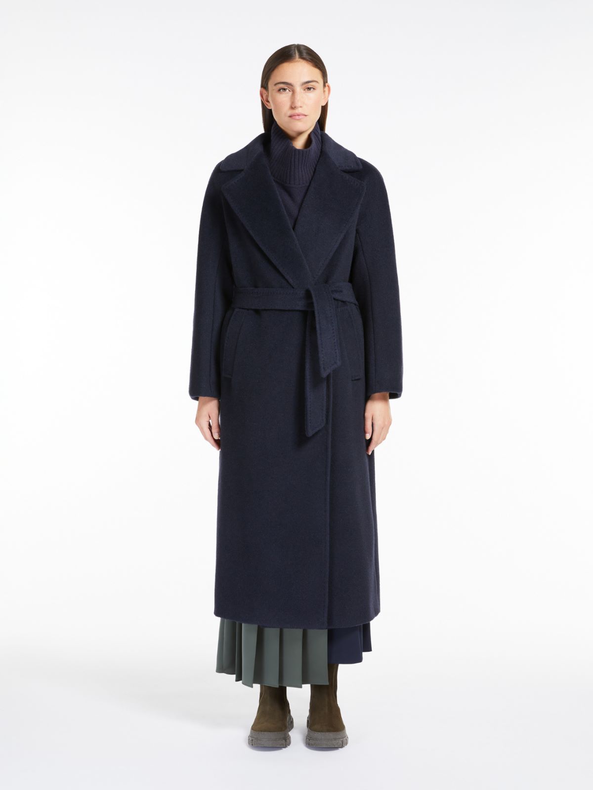 Weekend Cappotto a vestaglia in lana e alpaca Prezzo Ridotto