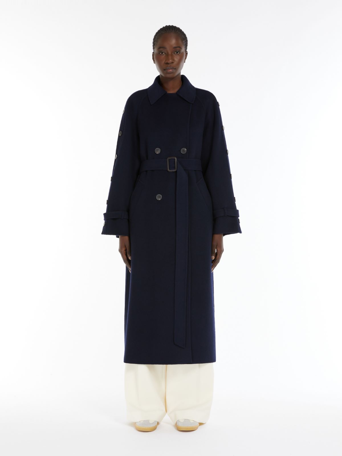 Weekend Cappotto trench in lana Sottocosto