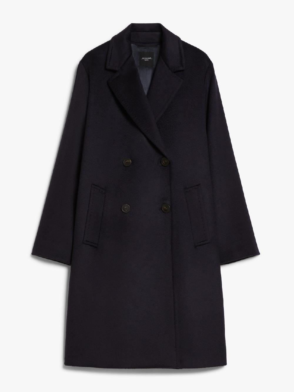Weekend Cappotto doppiopetto in drap di lana Presa