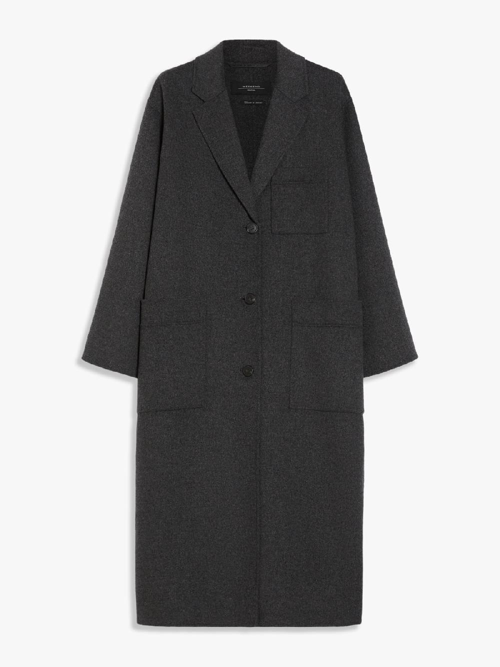 Weekend Cappotto lungo in double di lana Sconto