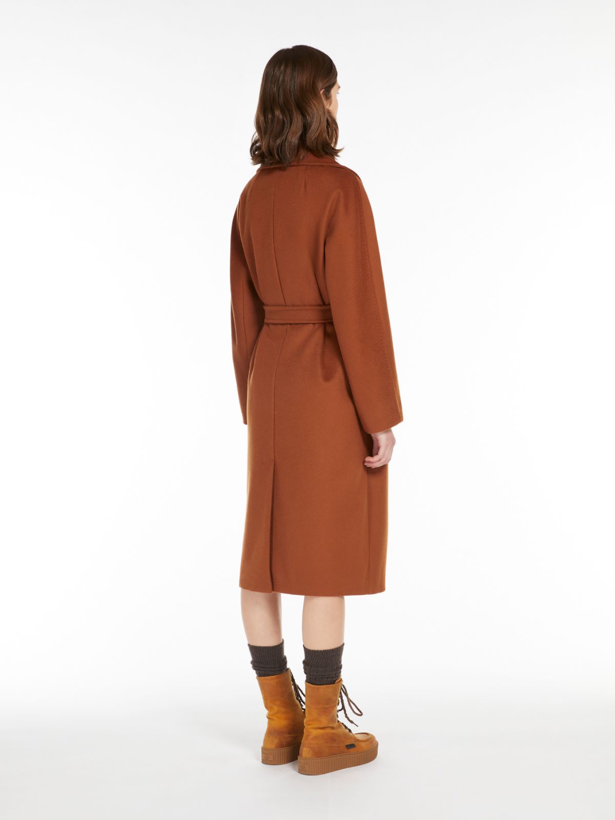 Weekend Cappotto in lana con cintura Italy