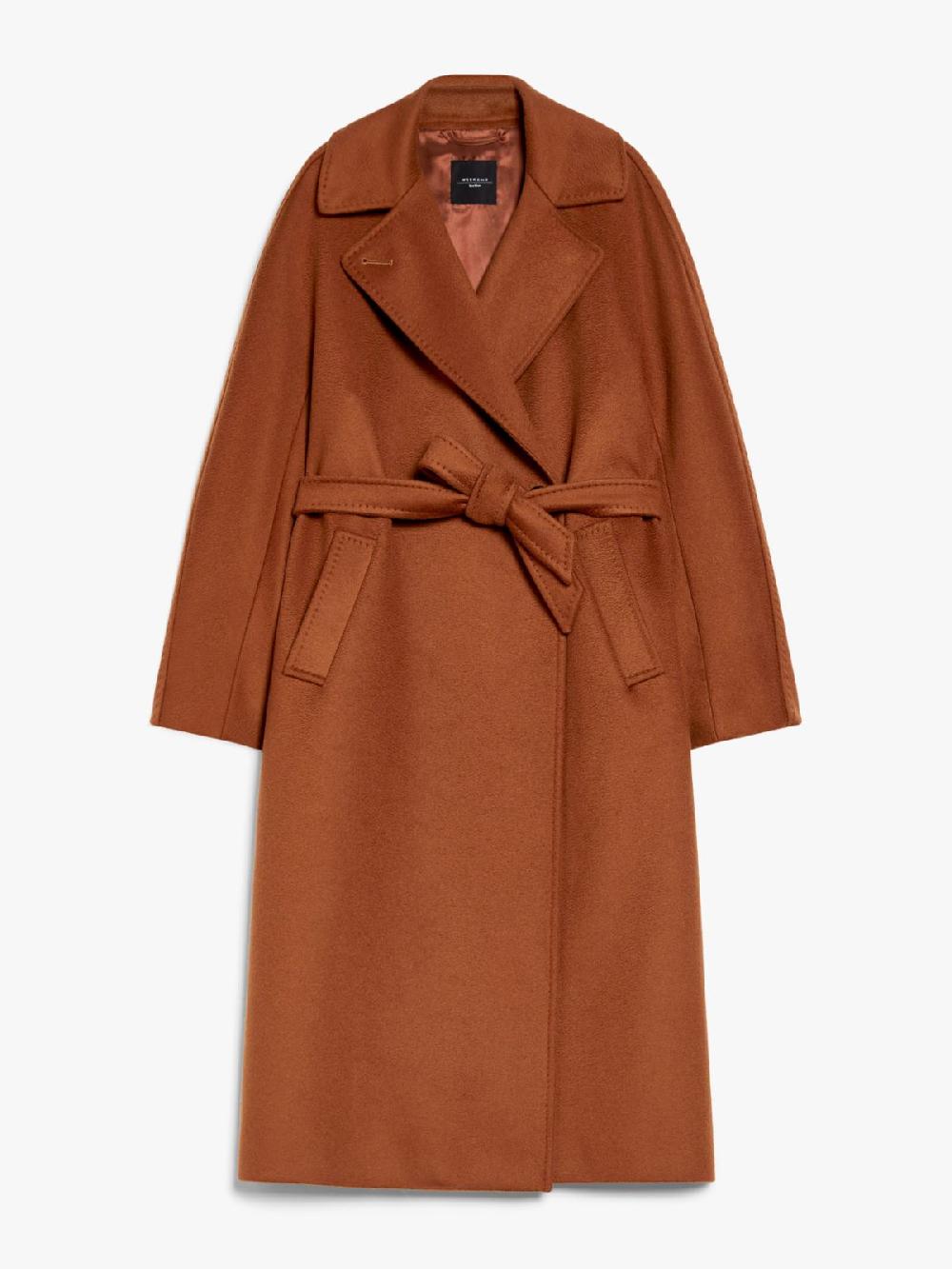 Weekend Cappotto in lana con cintura Italy