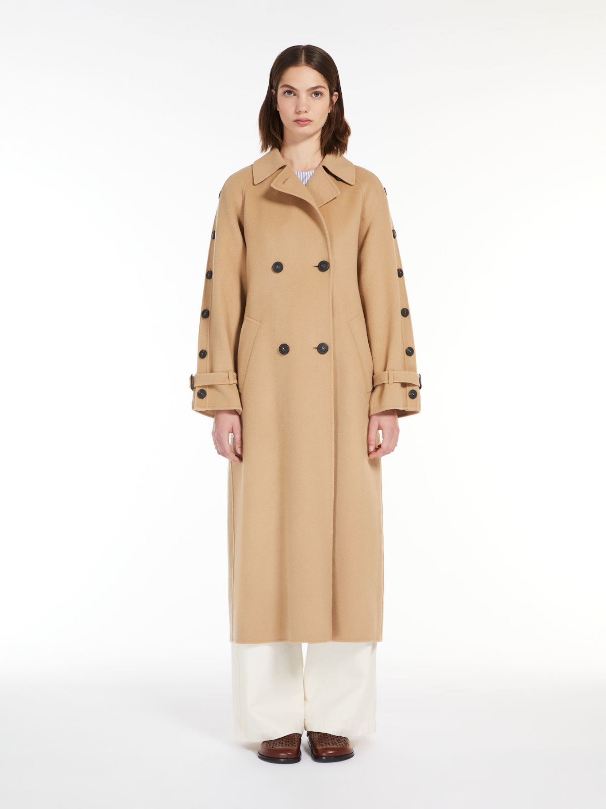 Weekend Cappotto trench in lana Italia