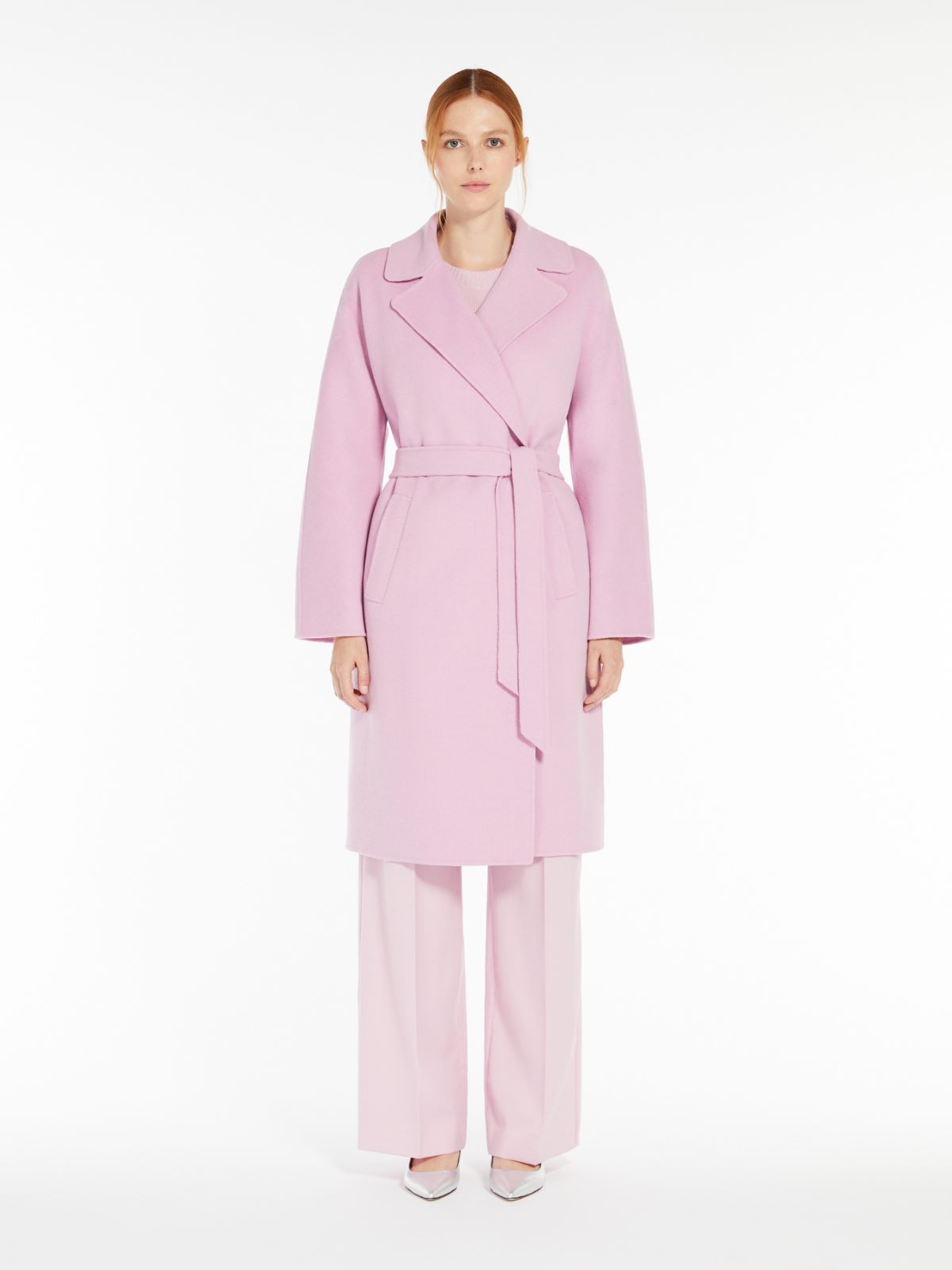Weekend Cappotto a vestaglia in double di misto lana Pezzi Unici