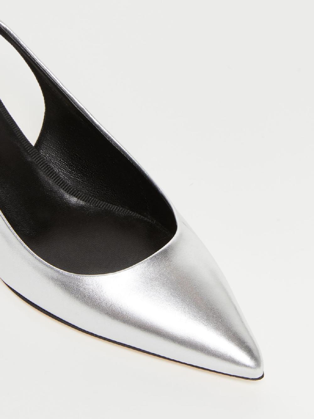 Weekend Slingback in nappa laminata Prezzo Ridotto