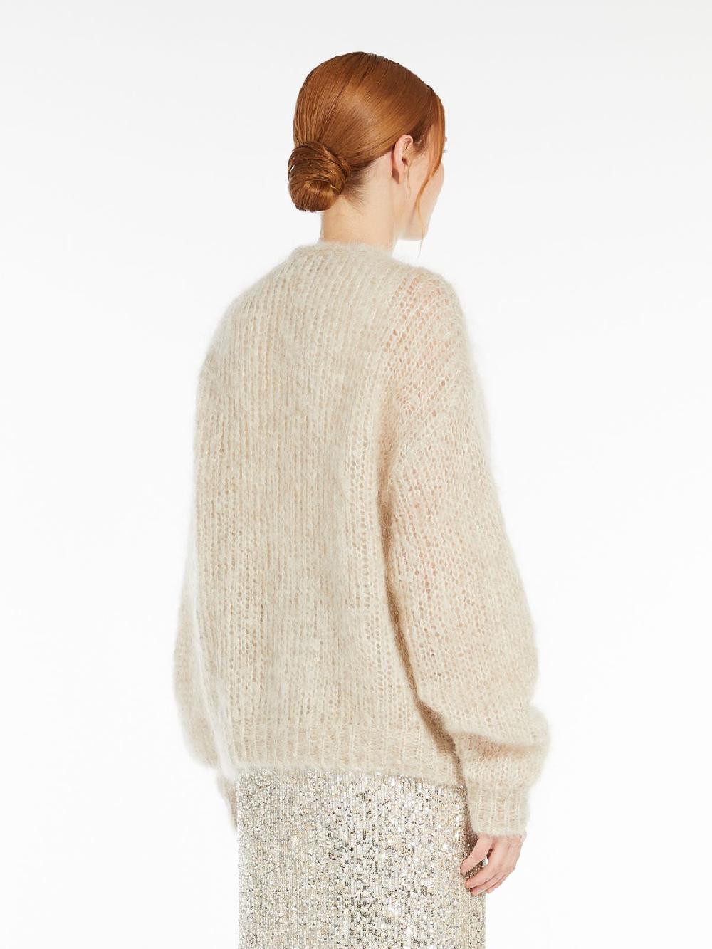 Weekend Cardigan in filato di mohair Novità