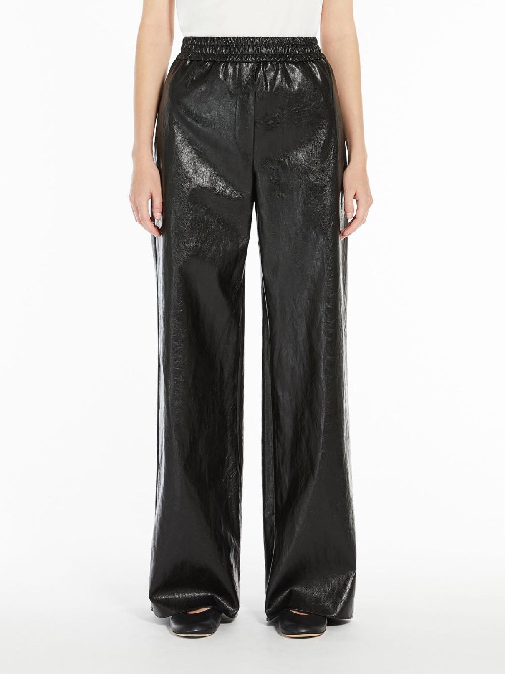 Weekend Pantalone palazzo in tessuto spalmato Offerta