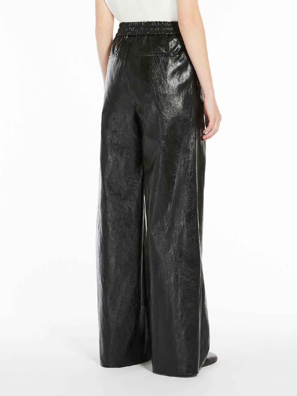 Weekend Pantalone palazzo in tessuto spalmato Offerta