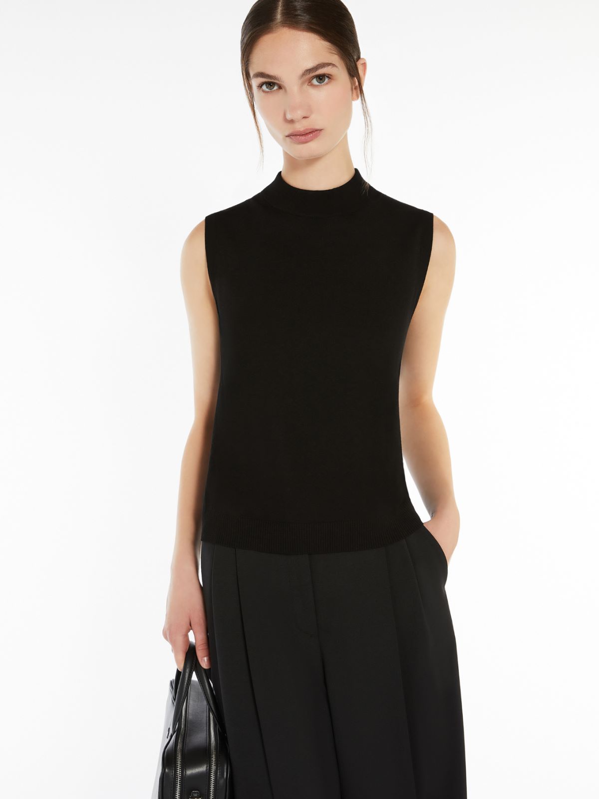 Weekend Top in filato di viscosa stretch I Più Venduti