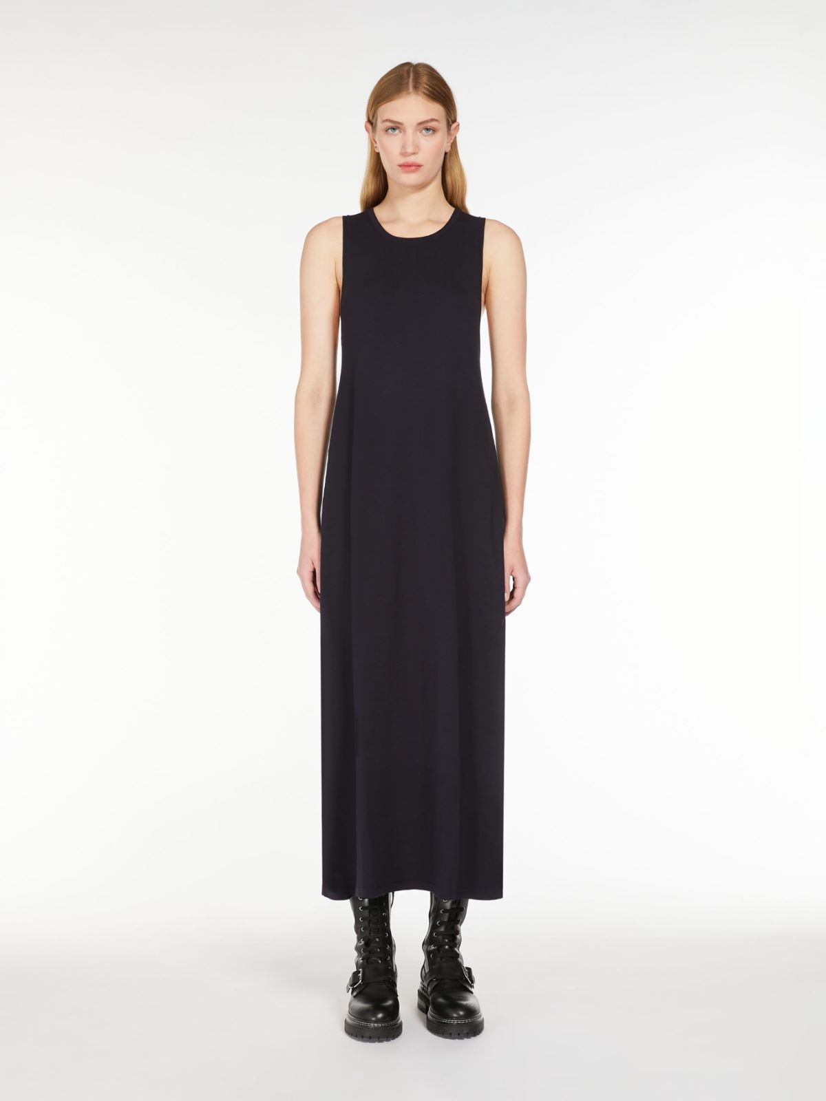 Weekend Abito smanicato in viscosa stretch Only for today