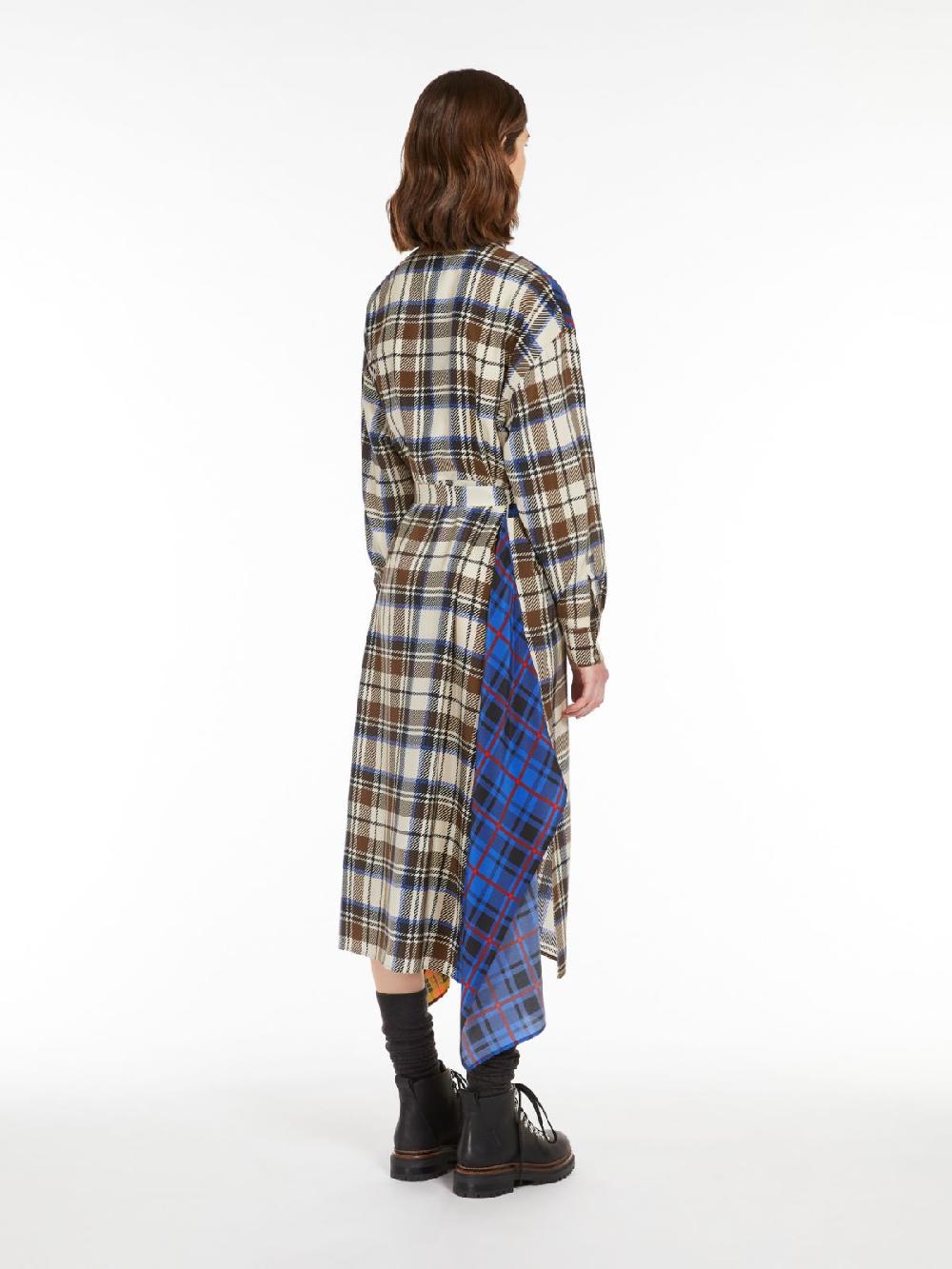 Weekend Abito patchwork in seta Presa
