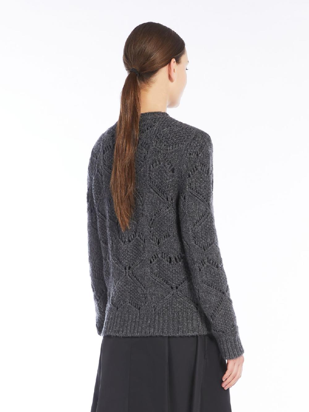 Weekend Maglia in mista lana traforata Vendite Flash