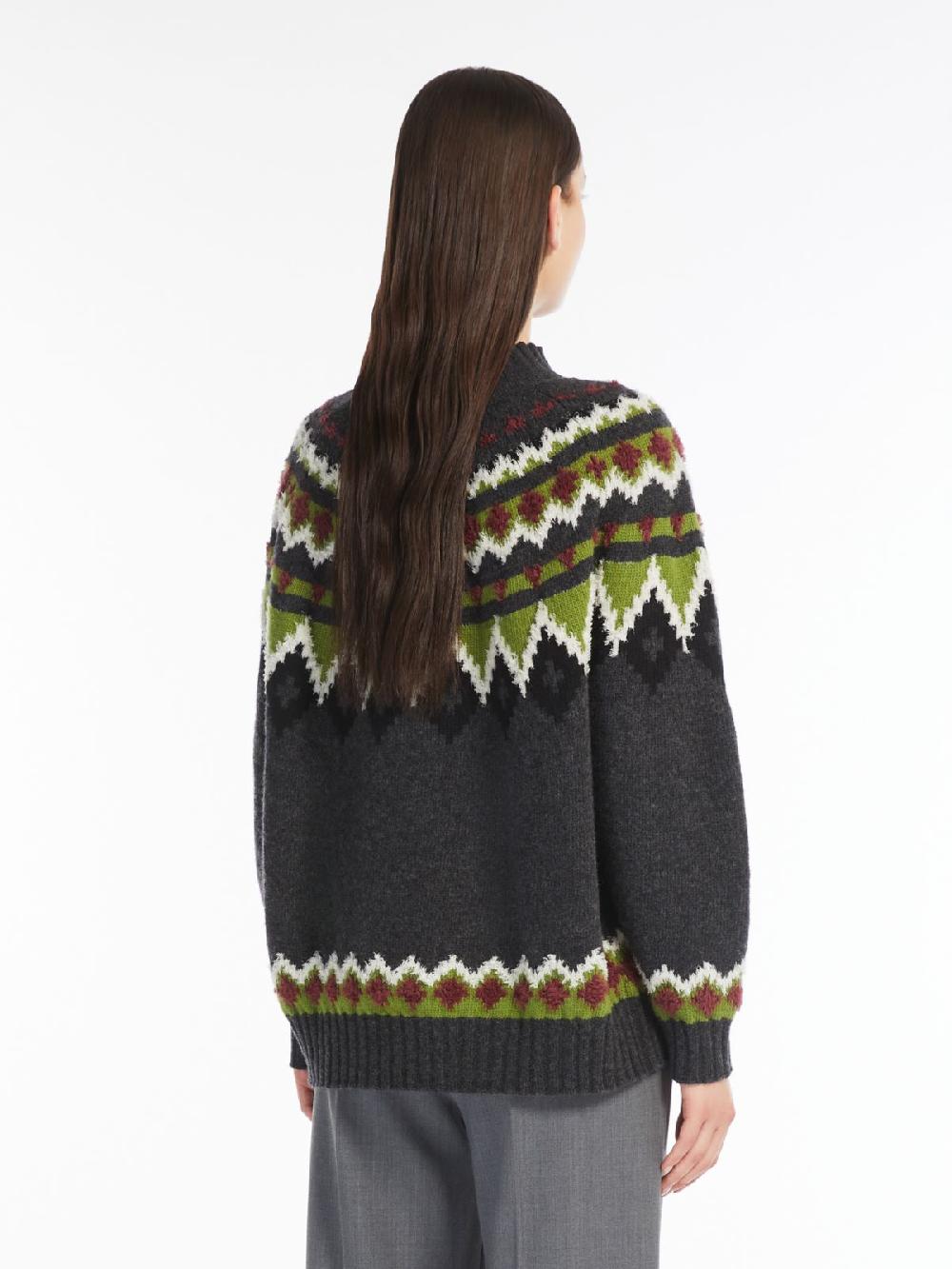 Weekend Maglia in lana jacquard In Saldo