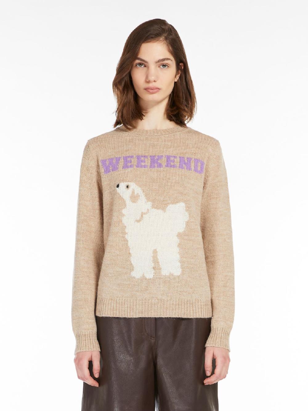 Weekend Maglia intarsiata in alpaca e lana Shopping Online