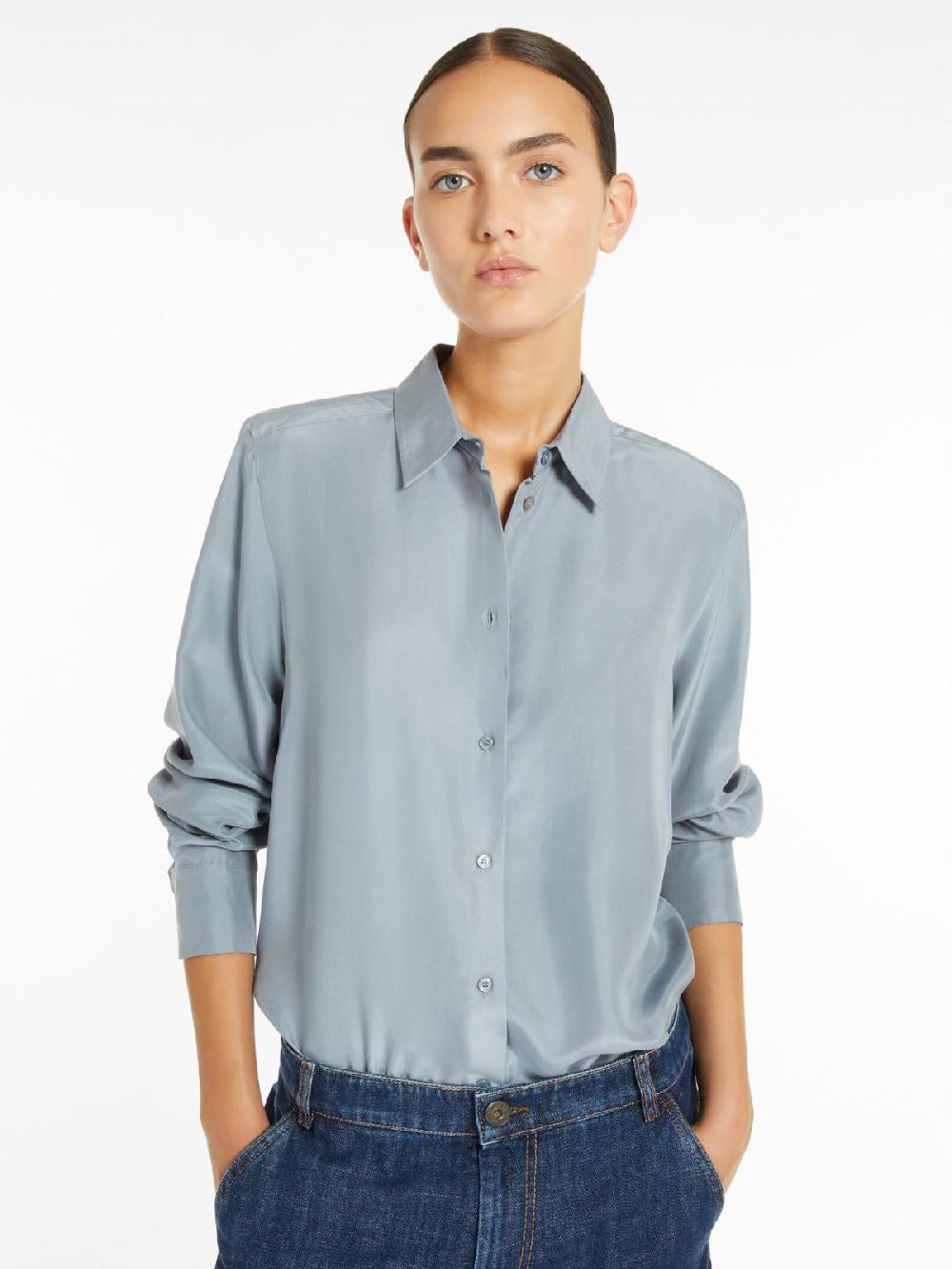 Weekend Camicia in seta lavata Sottocosto