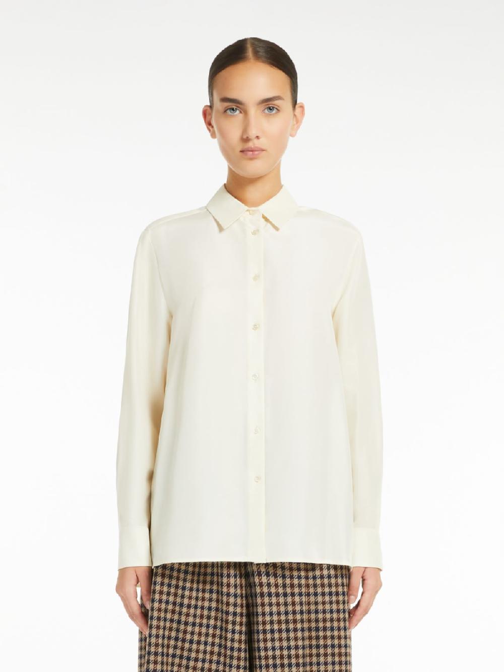 Weekend Camicia in seta lavata Presa