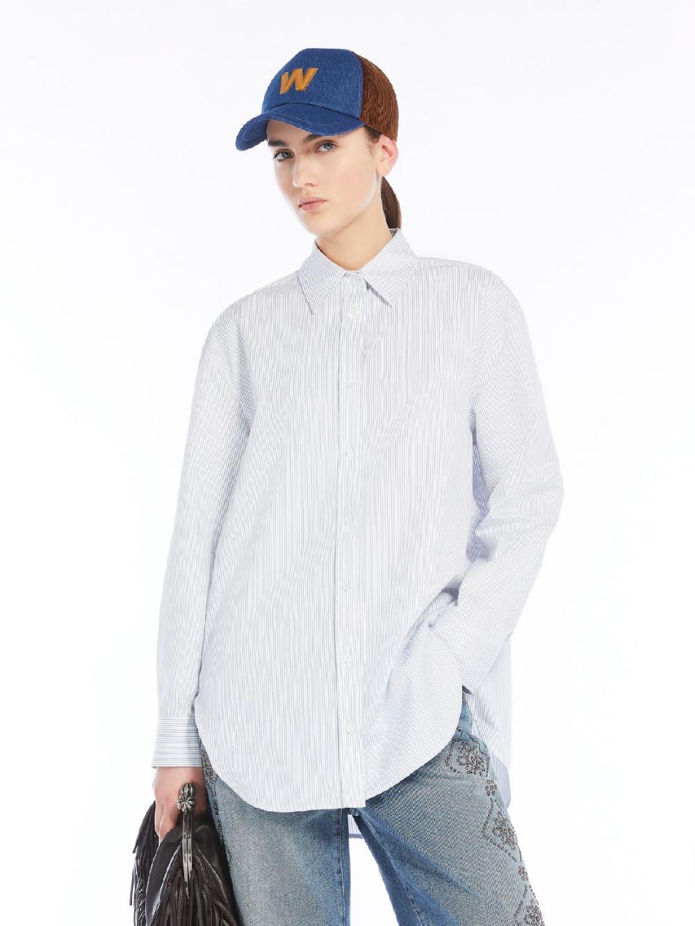 Weekend Camicia over in twill di cotone Online