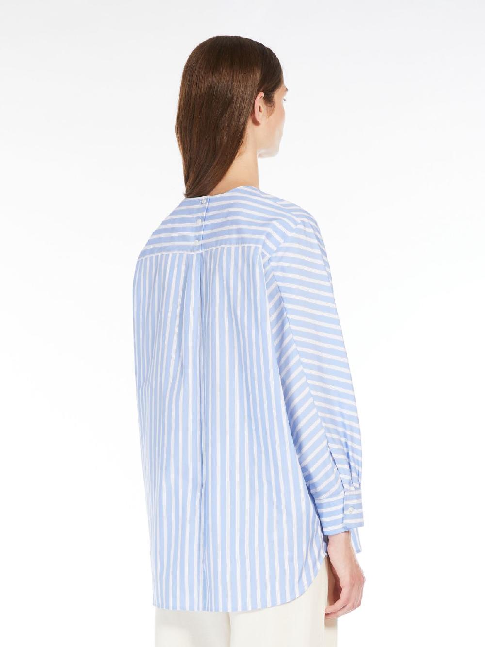 Weekend Blusa in popeline di cotone Nuova