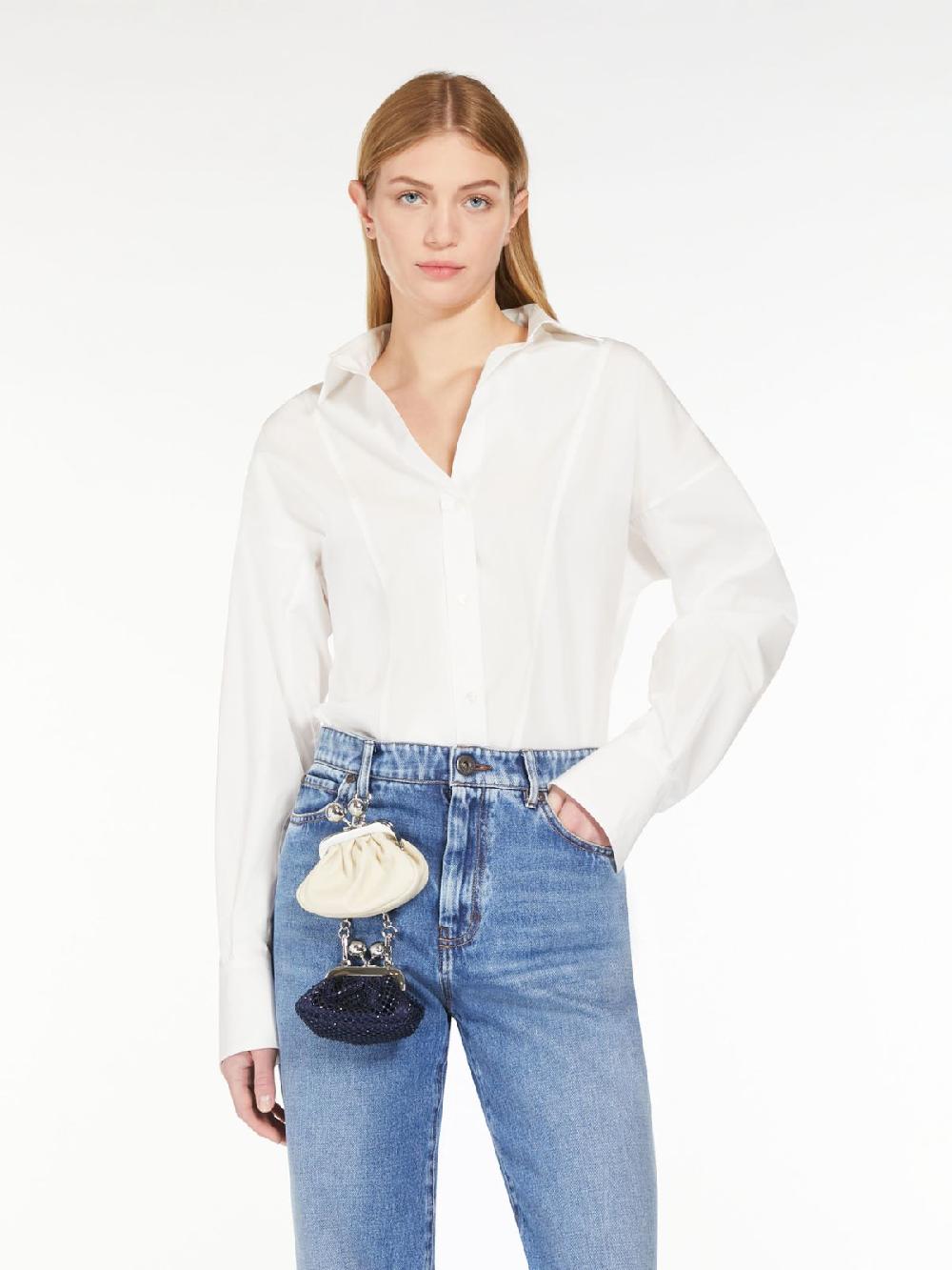 Weekend Camicia incrociata in popeline di cotone Moda