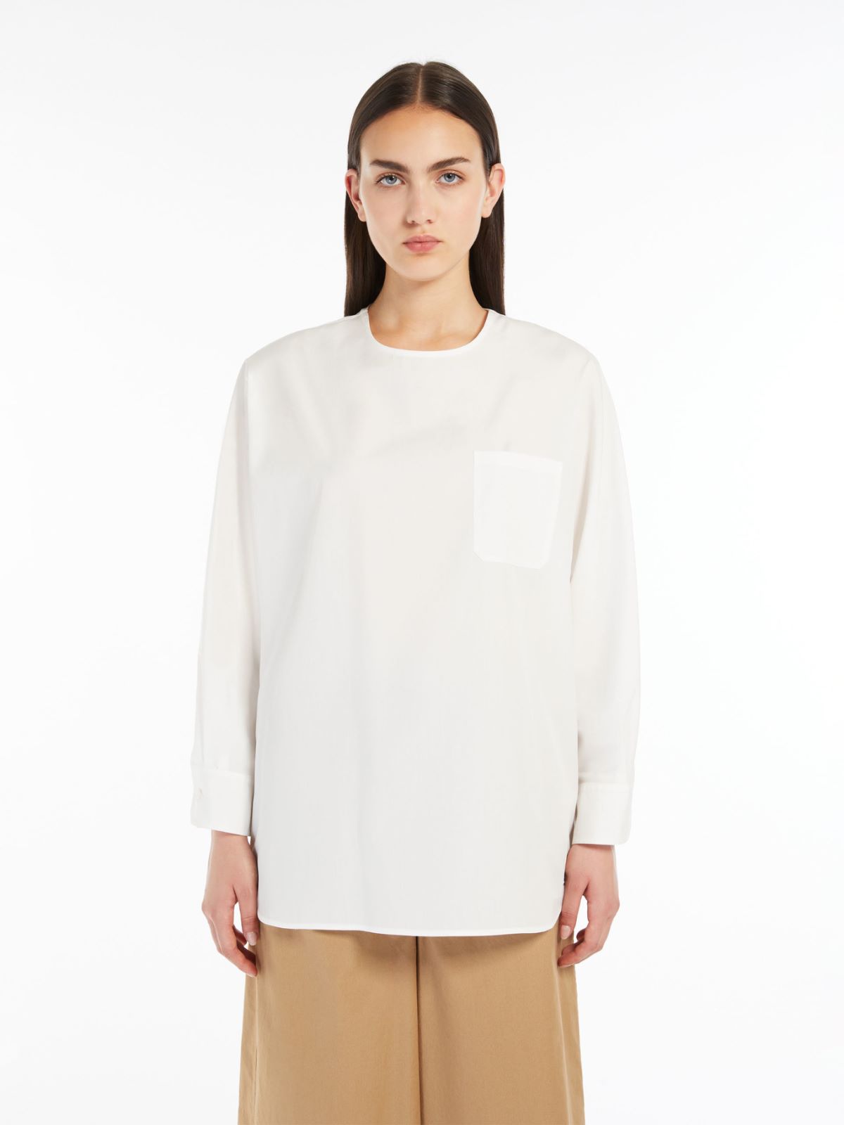 Weekend Blusa in popeline di cotone Italia
