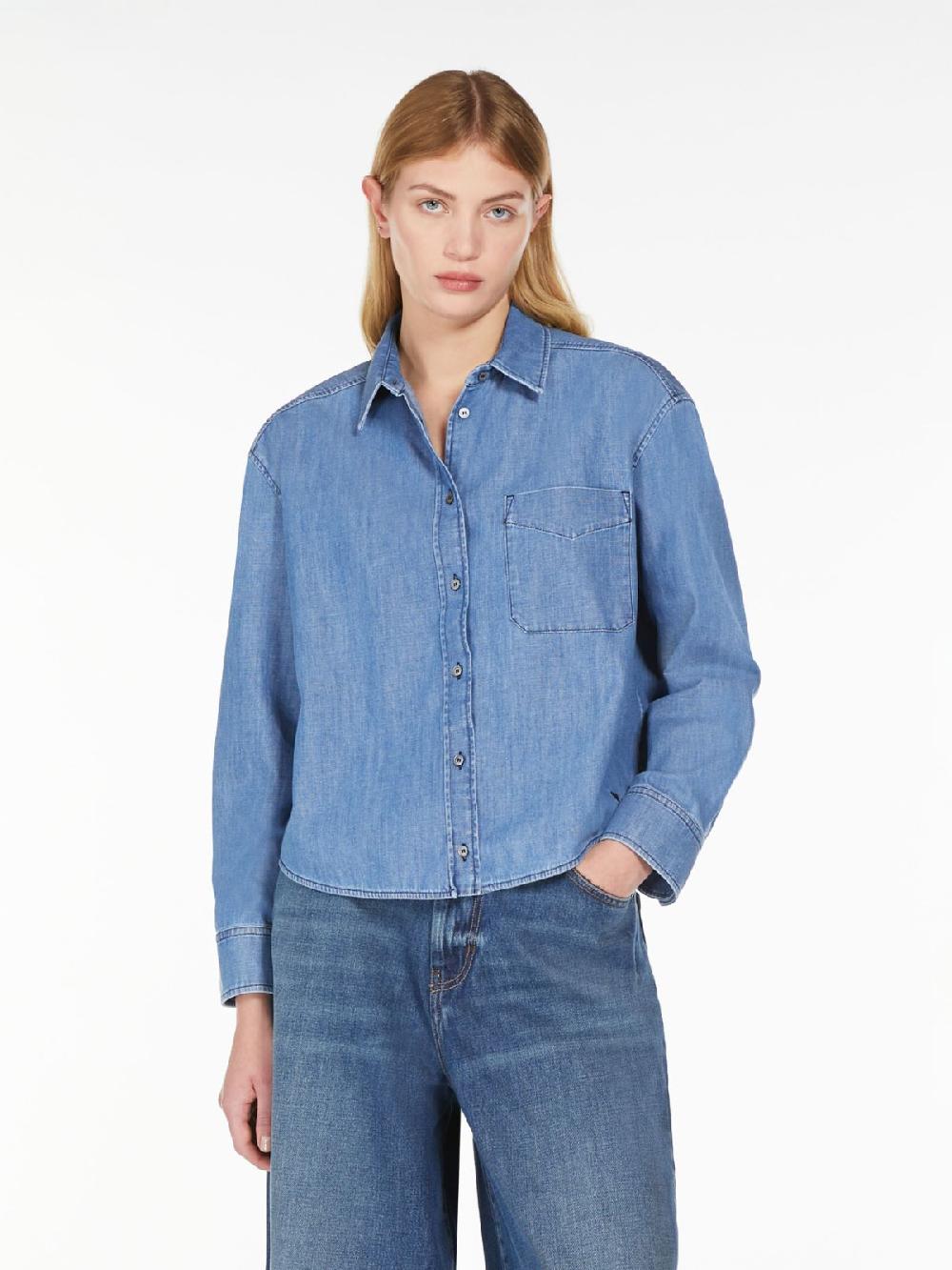 Weekend Camicia in denim di cotone Vendita
