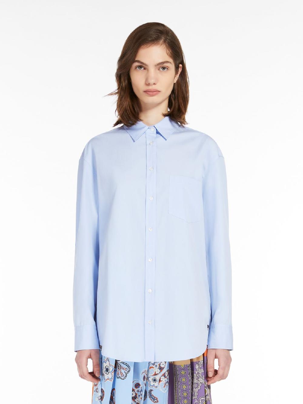 Weekend Camicia in popeline di cotone Soddisfazione Garantita