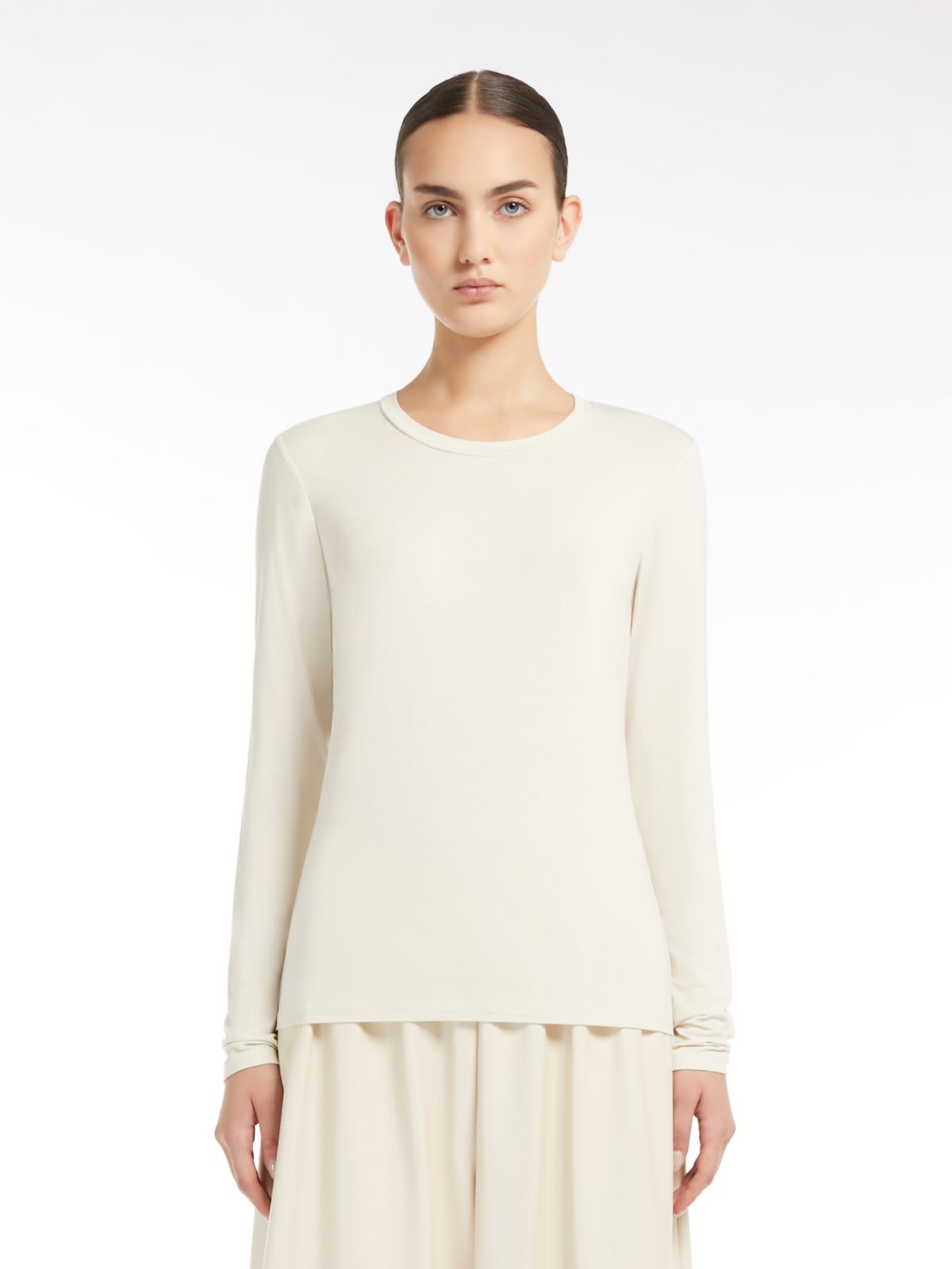 Weekend T-shirt aderente in jersey Sconto