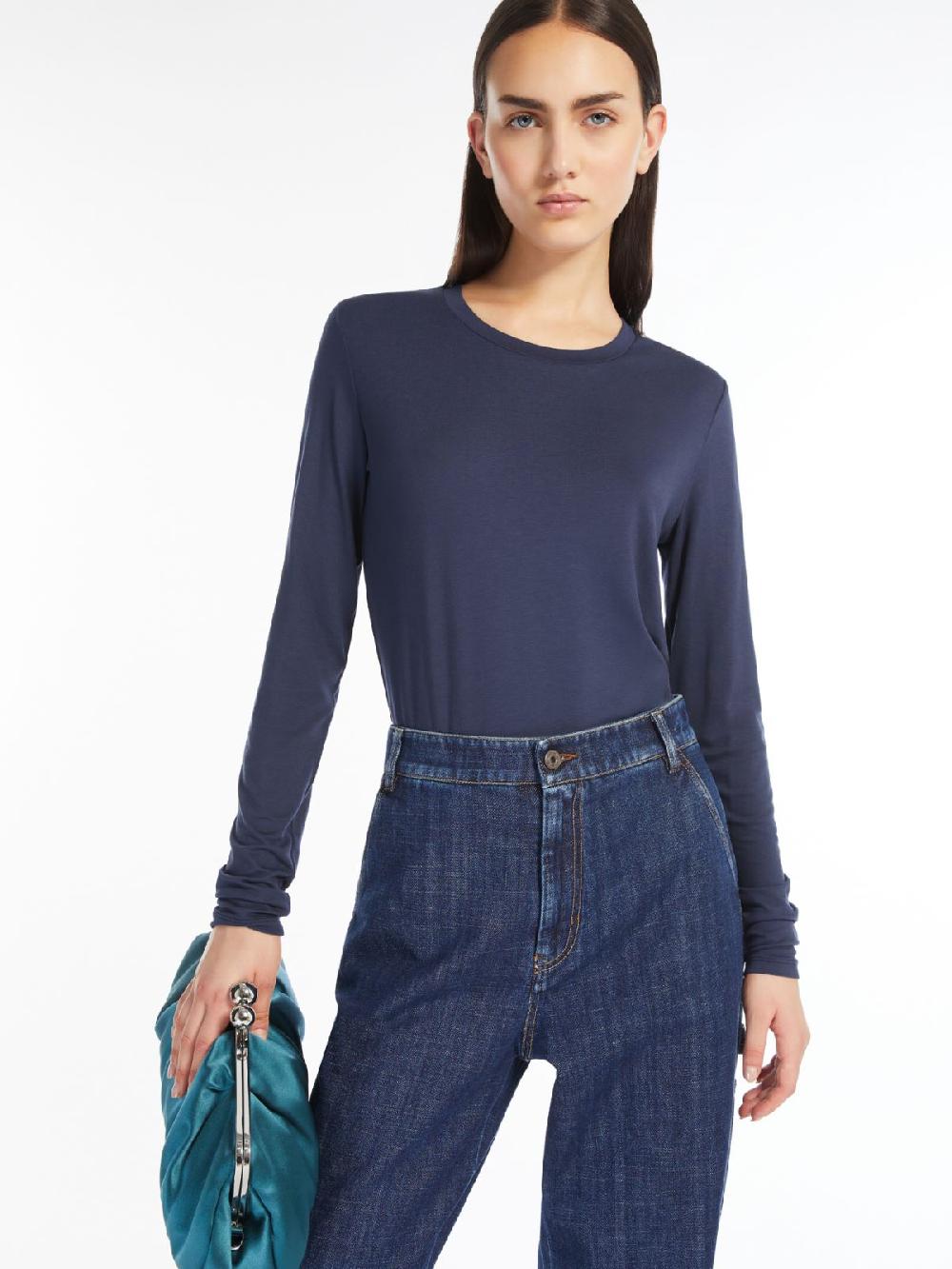Weekend T-shirt aderente in jersey In Vendita