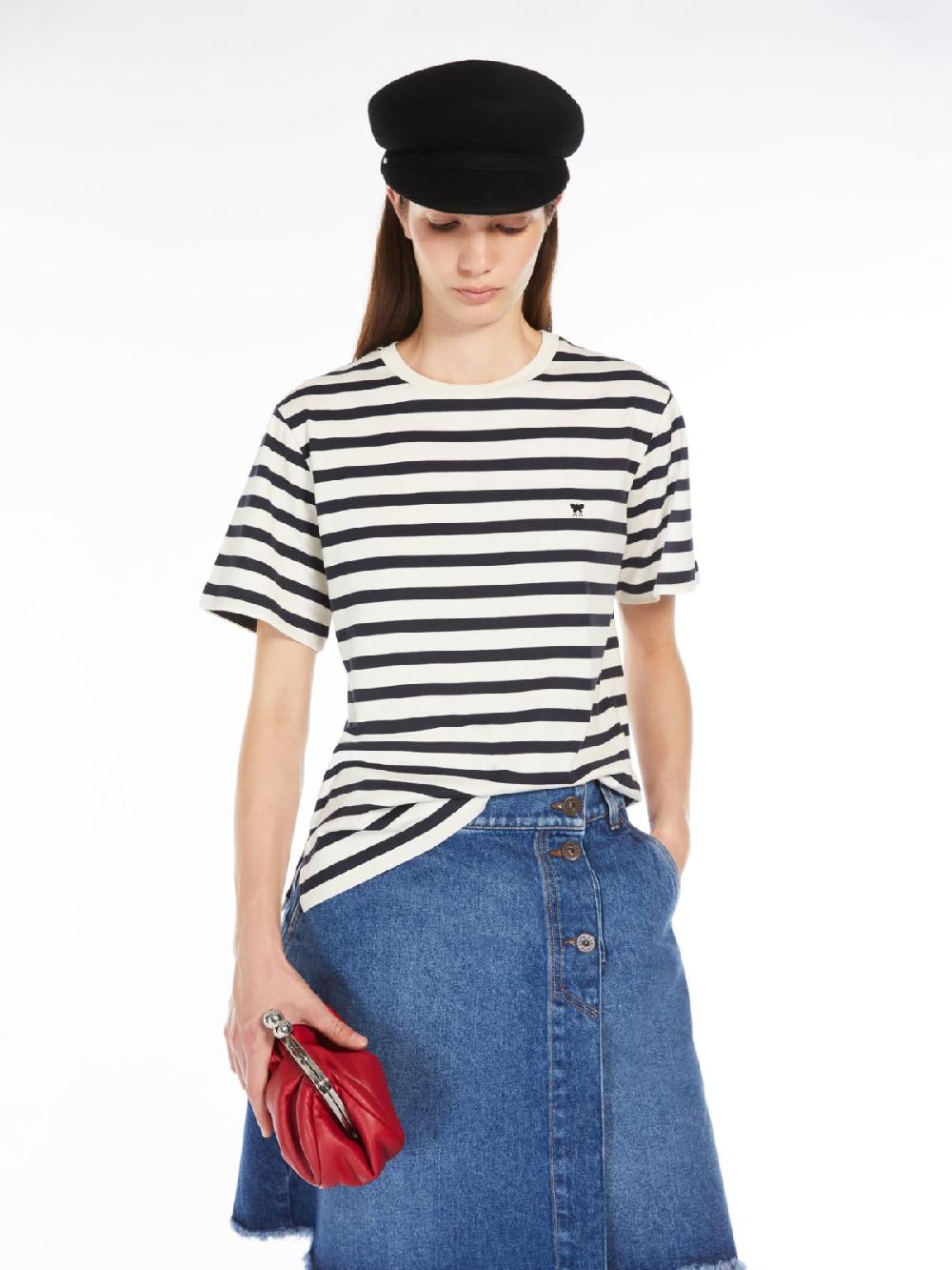 Weekend T-shirt in cotone con logo Offerte