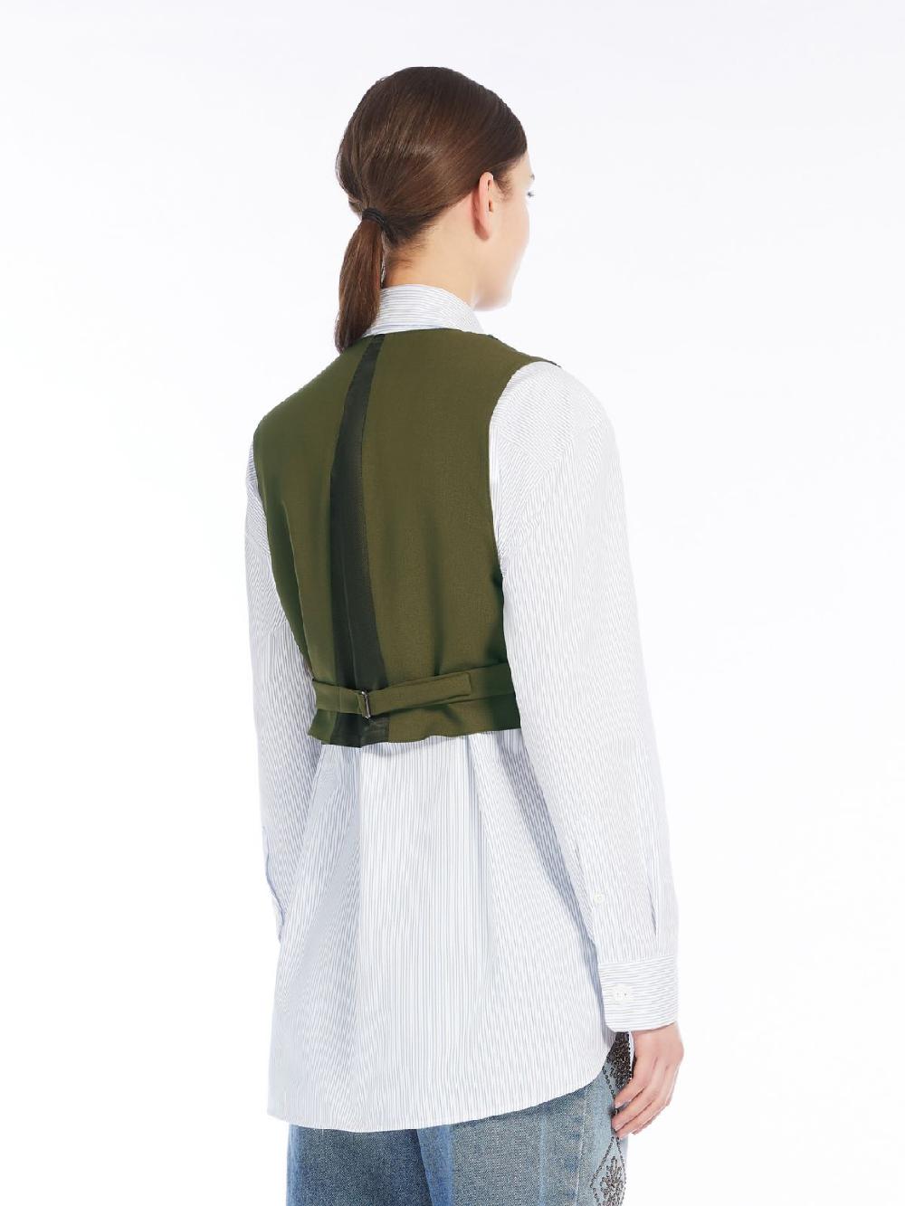 Weekend Gilet in mista lana In Saldo
