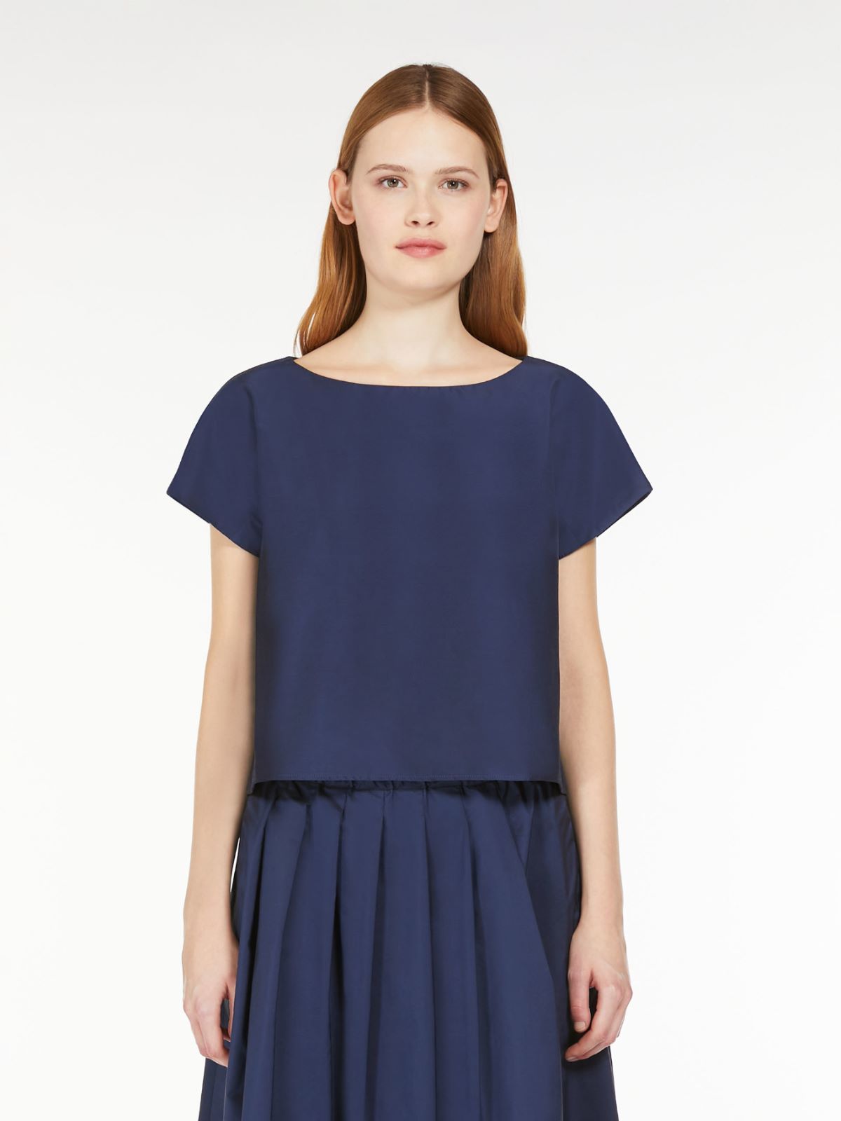 Weekend Top in taffetà Moda