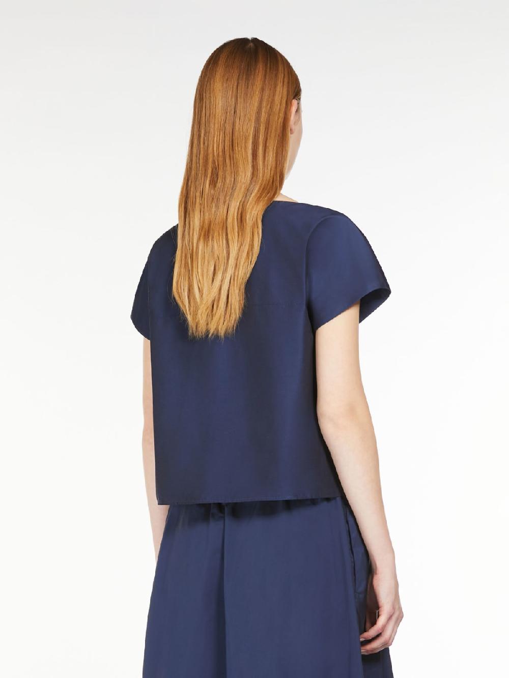 Weekend Top in taffetà Moda