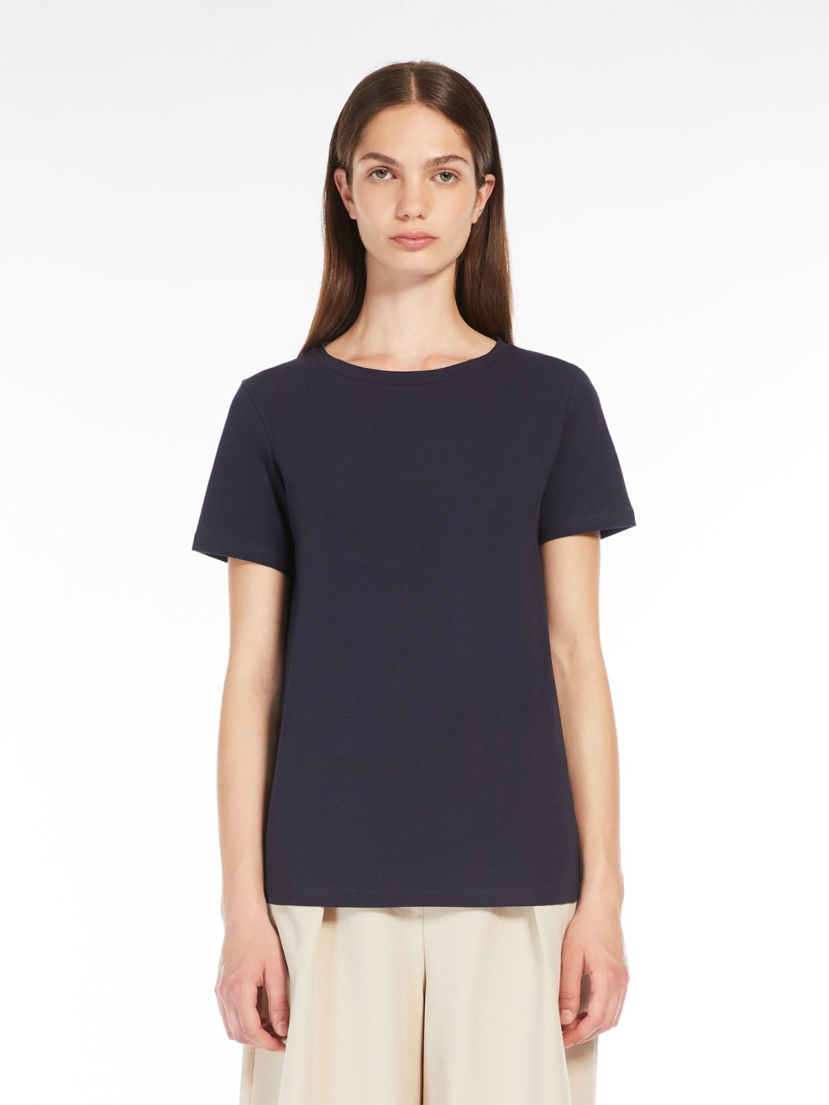 Weekend T-shirt basic in cotone stretch 2025
